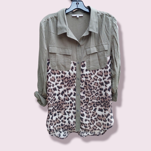 Miss Me Tops - Miss Me Size Small Button Down Shirt